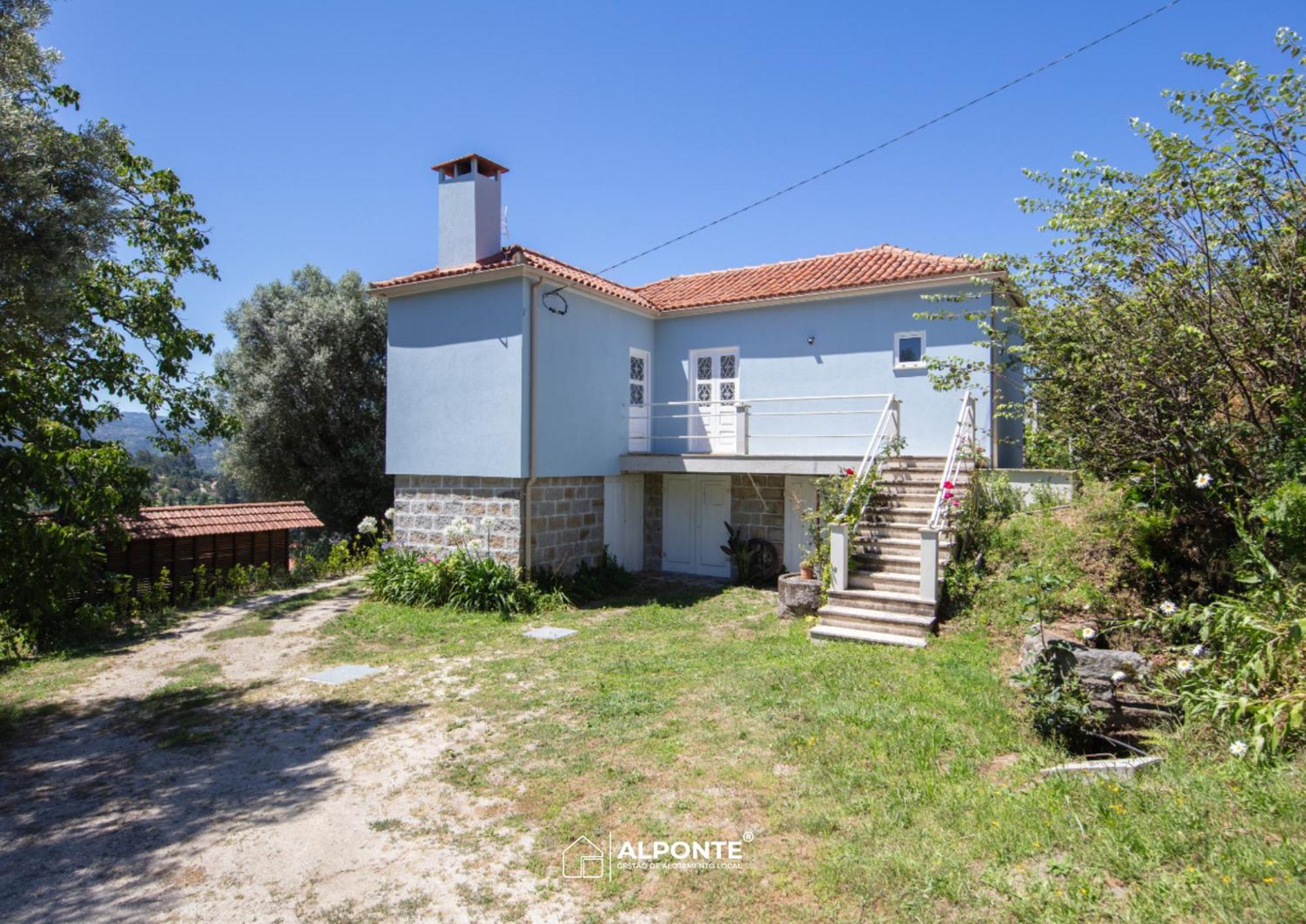 Quinta Da Costeira - Casa Azul Do Limoal By Alponte Villa Arcos de Valdevez Eksteriør billede